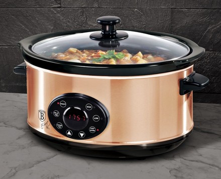 Pomalý hrnec Berlingerhaus BH-9383 s poklicí Slow Cooker 3,5 l Black Rose Collection (1)