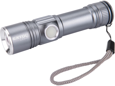 Svítilna Extol Light 43141 svítilna 280lm, zoom, USB nabíjení, XPE LED