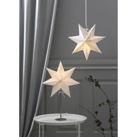 Vánoční osvětlení Nipeko 236-50 okenní hvězda 34cm (rozbaleno)