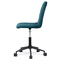 Kancelářská židle Autronic Kancelářská židle dětská, potah modrá sametová látka, výškově nastavitelná (KA-T901 BLUE4) (3)