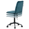 Kancelářská židle Autronic Kancelářská židle dětská, potah modrá sametová látka, výškově nastavitelná (KA-T901 BLUE4) (5)