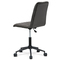 Kancelářská židle Autronic Kancelářská židle dětská, potah šedá sametová látka, výškově nastavitelná (KA-T901 GREY4) (4)