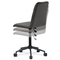 Kancelářská židle Autronic Kancelářská židle dětská, potah šedá sametová látka, výškově nastavitelná (KA-T901 GREY4) (5)