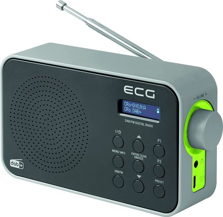 Radiopřijímač ECG RD 110 DAB Black