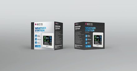 Meteostanice ECG MS 300 White (7)