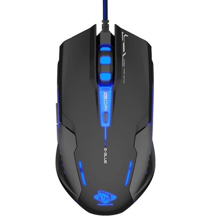 Počítačová myš E-Blue Myš Auroza G, 3000DPI,černá