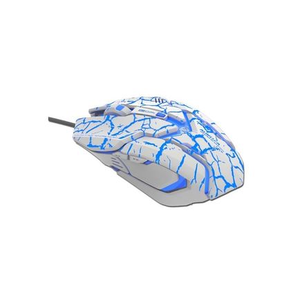 Počítačová myš E-Blue Myš Auroza Gaming, bílá