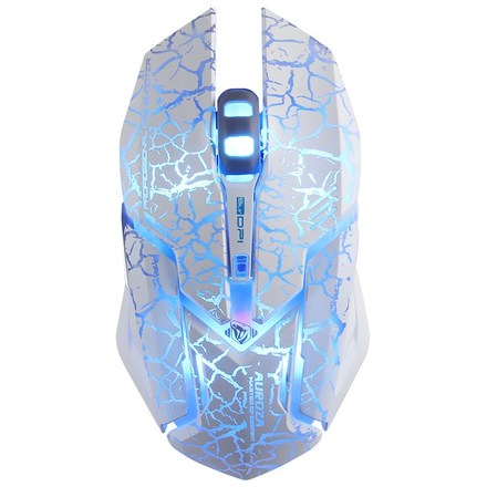 Počítačová myš E-Blue Myš Auroza Gaming, bílá