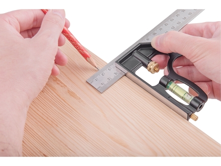 Úhelník multifunkční Extol Premium (8825105) 300mm, kov (5)