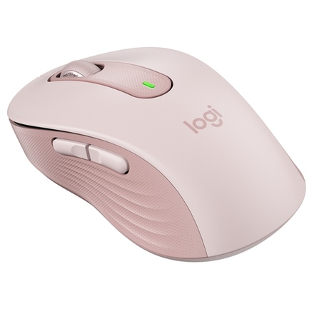 Počítačová myš Logitech Signature M650 - růžová