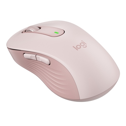 Počítačová myš Logitech Signature M650 L - růžová