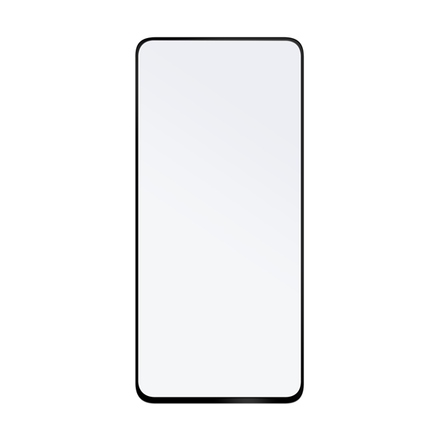 Tvrzené sklo Fixed Full-Cover na Samsung Galaxy S21 FE - černé