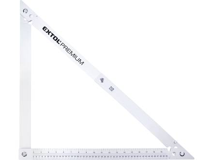 Úhelník stavařský Extol Premium (8825109) skládací, 600mm, hliníkový