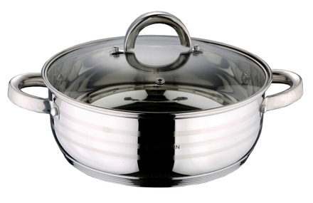 hrnec s poklicí Blaumann BL-1003 Pekáč / hrnec s poklicí nerez 24 cm Gourmet Line (1)