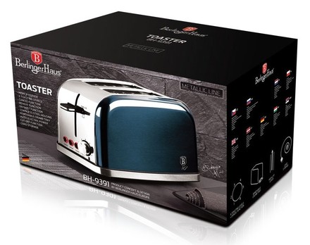 Topinkovač Berlingerhaus BH-9391 Topinkovač nerez Aquamarine Metallic Line (4)