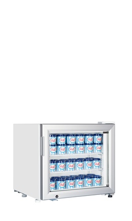 Jednodveřová mrazicí skříň s prosklenými dveřmi Tefcold UF 50 G (1)