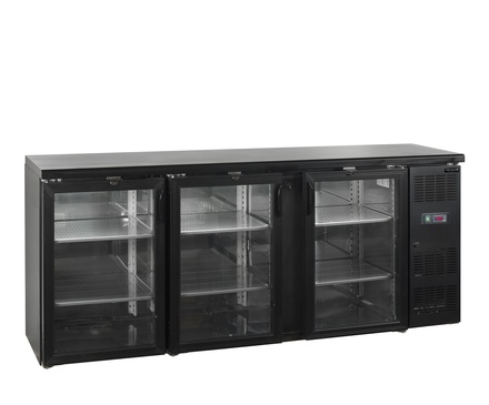 Minibar s třemi prosklenými křídlovými dveřmi Tefcold CBC 310 G minibar