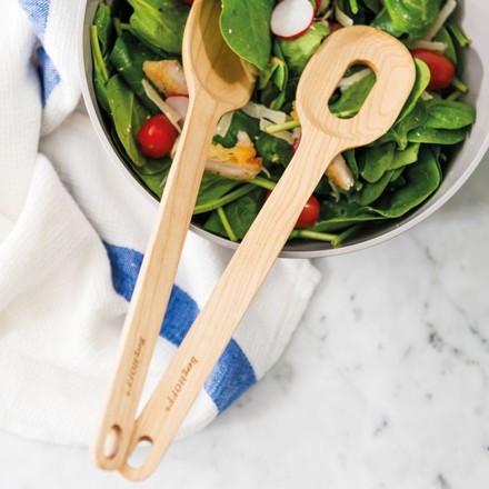 Salátový příbor Berghoff BF-3950112 Salátový příbor 2 ks dřevo LEO (1)
