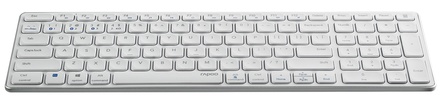 Počítačová klávesnice Rapoo E9700M, CZ/ SK - bílá