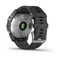 GPS hodinky Garmin fenix 7 Glass - Silver/ Graphite Silicone Band (9)