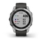 GPS hodinky Garmin fenix 7 Glass - Silver/ Graphite Silicone Band (2)