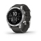 GPS hodinky Garmin fenix 7 Glass - Silver/ Graphite Silicone Band (5)