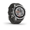 GPS hodinky Garmin fenix 7 Glass - Silver/ Graphite Silicone Band (6)