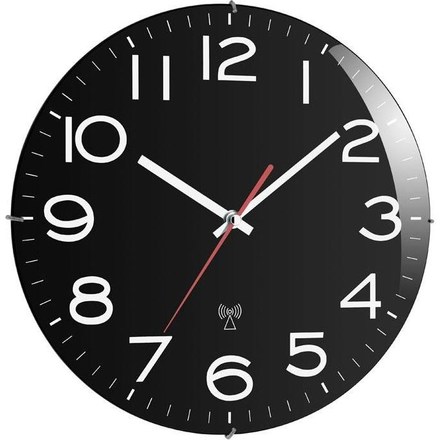 Nástěnné hodiny TFA 60.3509, černé