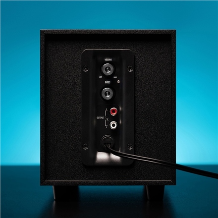 Reproduktory 2.1 Niceboy ORYX VOX 2.1 MAXX BASS - černé (6)