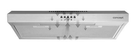 Klasický odsavač par Concept OPP 1260SS (2)