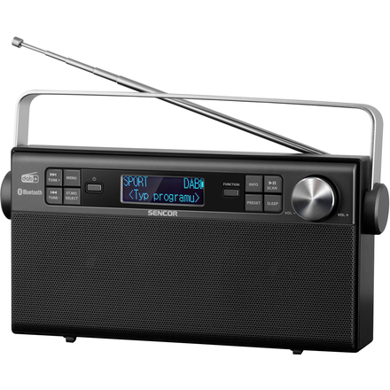 Digitální rádio Sencor SRD 7800 DAB/FM/BT