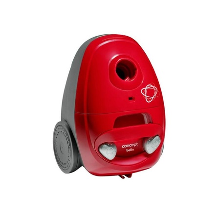 Podlahový sáčkový vysavač Concept VP8350 Bello červený