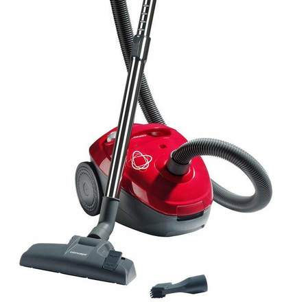 Podlahový sáčkový vysavač Concept VP8350 Bello červený (3)