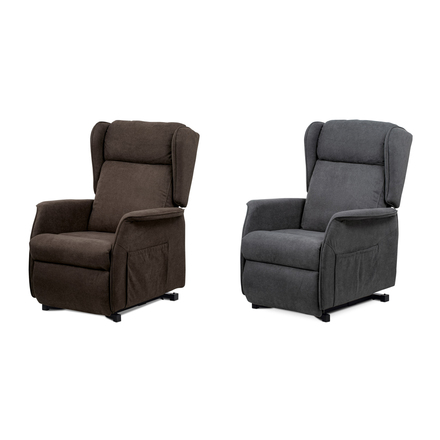 Televizní křeslo Autronic TV a relaxační křeslo ušák + elektrické polohování, 1 motor 230V 29V, potah h (TV-1190 BR2) (15)