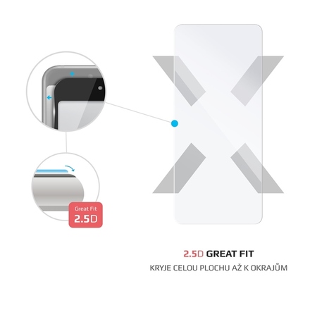Ochranné tvrzené sklo Fixed pro Xiaomi Poco X3/ X3 Pro, čiré