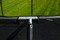 Trampolína G21 SpaceJump 430 cm, černá, s ochrannou sítí (4)