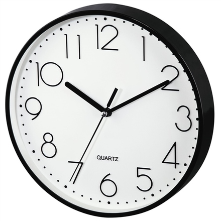 Nástěnné hodiny Hama PG-220, černá / bílá