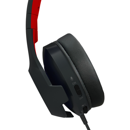 Sluchátka s mikrofonem Hori Gaming pro Nintendo Switch - černý/ červený