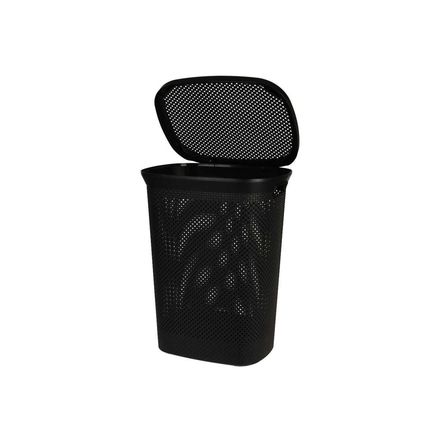 Koš na prádlo Excellent KO-027100100 Koš na prádlo s víkem plast 60 l černá
