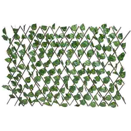 Zahradní zástěna ProGarden KO-CY5910740 s umělými listy 180 x 90 cm