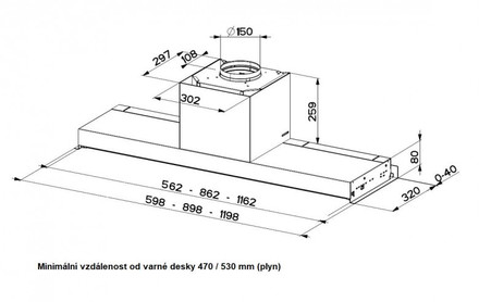 Vestavný odsavač par Faber IN-NOVA PREMIUM WH MATT A60 (1)