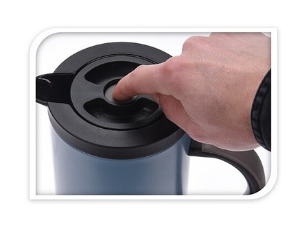 Termoska Excellent KO-YN1700380seda servírovací dvoustěnná 1 l šedá (1)