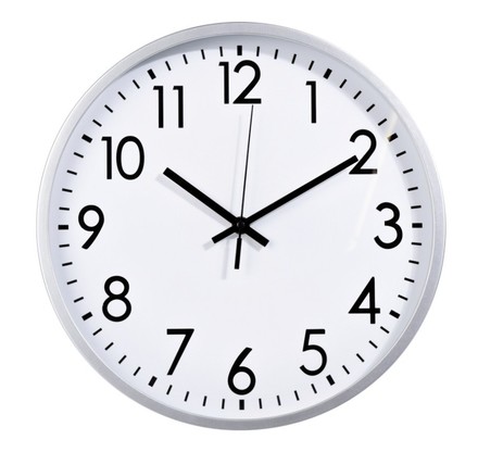 Nástěnné hodiny Segnale KO-837000110stri Hodiny nástěnné plast 30 cm stříbrný rám
