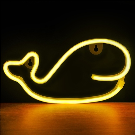 Dekorativní LED osvětlení Forever neon Velryba