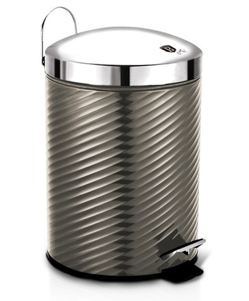Odpadkový koš Berlingerhaus BH-6427 Koš odpadkový nerez 12 l Carbon Metallic Line (BAZAR)