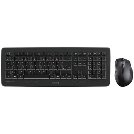 Sada klávesnice s myší Cherry DW 5100 CZ+SK - černá
