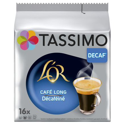Kávové kapsle Tassimo L'or Lungo Decaf 106 g