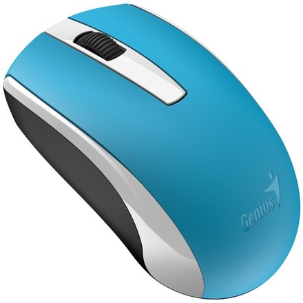 Počítačová myš Genius ECO-8100 / optická/ 3 tlačítka/ 1600DPI - modrá