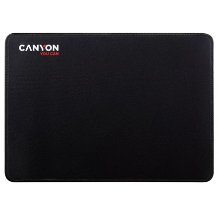 Podložka pod myš Canyon CNE-CMP4, 35 x 25 cm - černá