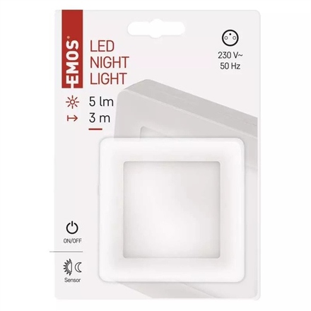 LED noční světlo Emos P3316 s fotosenzorem do zásuvky (6)